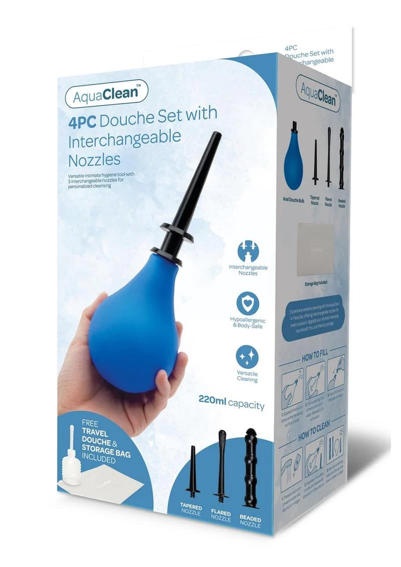 Aquaclean 220ml Douche with Interchangeable Nozzle - Image 4