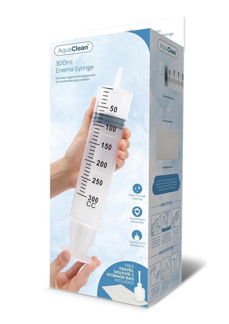 AquaClean 300ml Enema Syringe - Image 3