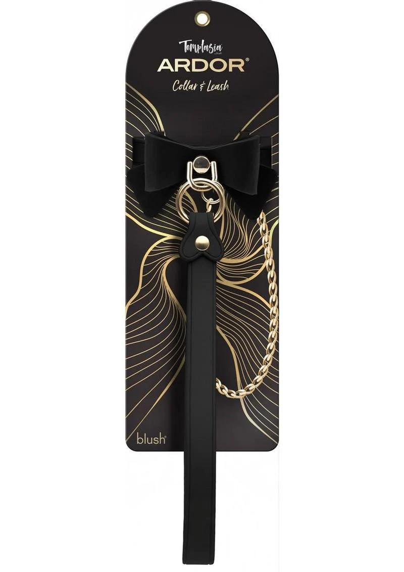 Ardor Collar And Leash with Bow - Image 4