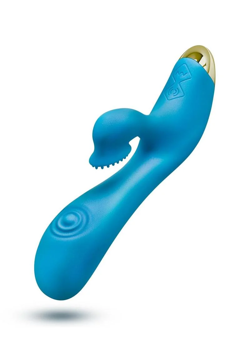Aria Arousing AF Rechargeable Silicone Rabbit Vibrator - Image 2