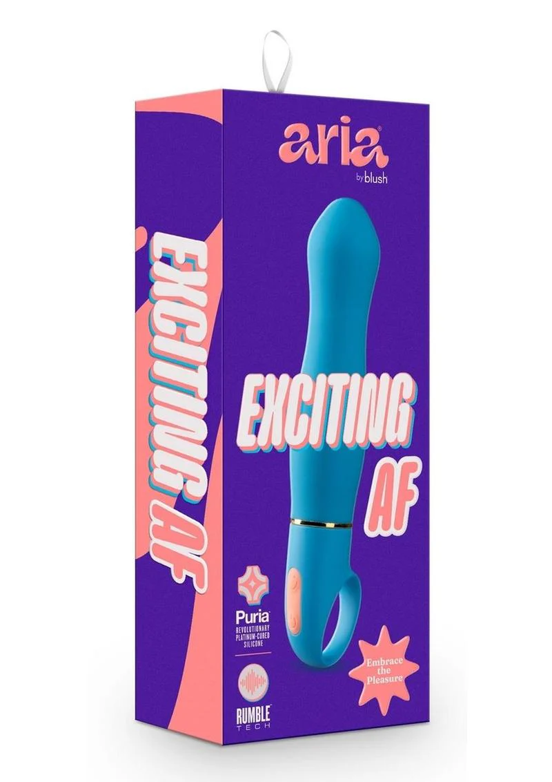 Aria Exciting AF Rechargeable Silicone Vibrator - Image 4