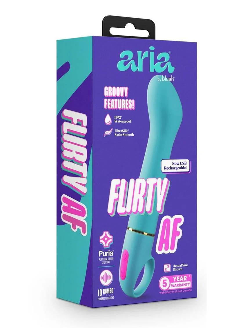 Aria Flirty AF Rechargeable Vibe - Image 4