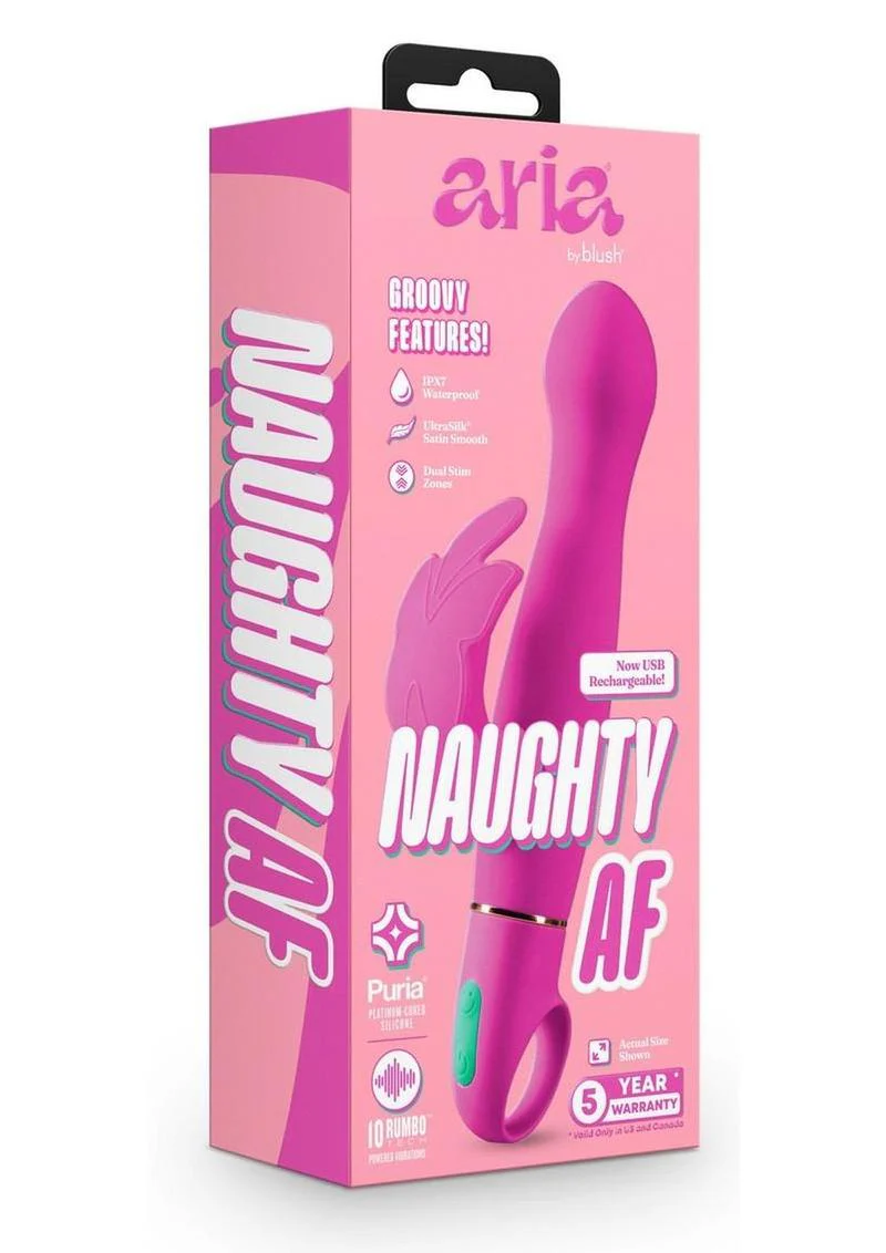 Aria Naughty AF Rechargeable Vibe - Image 4