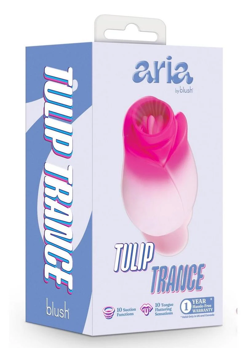 Aria Tulip Trance Rechargeable Clitoral Stimulator - Image 4