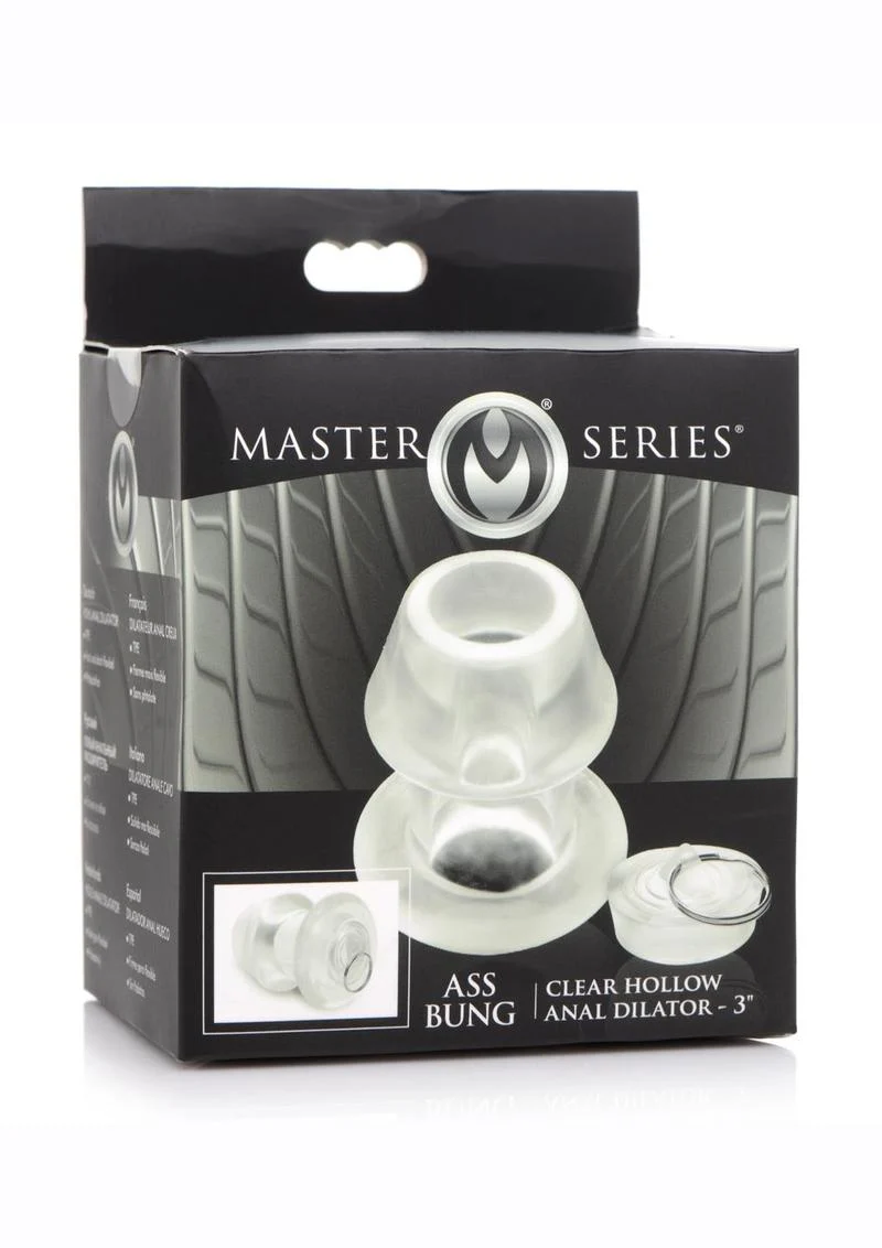 Ass Bung Clear Hollow Anal Dilator - Image 11