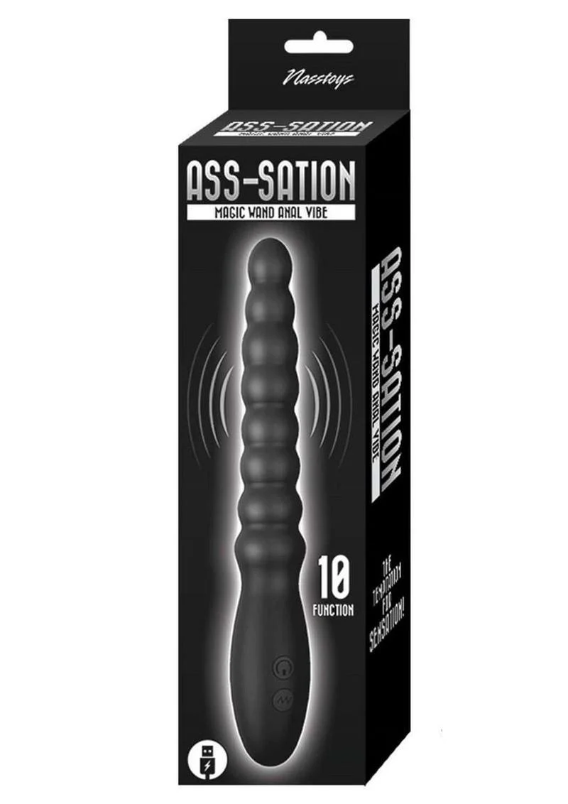 Ass-Sation Magic Wand Rechargeable Anal Vibrator - Image 7