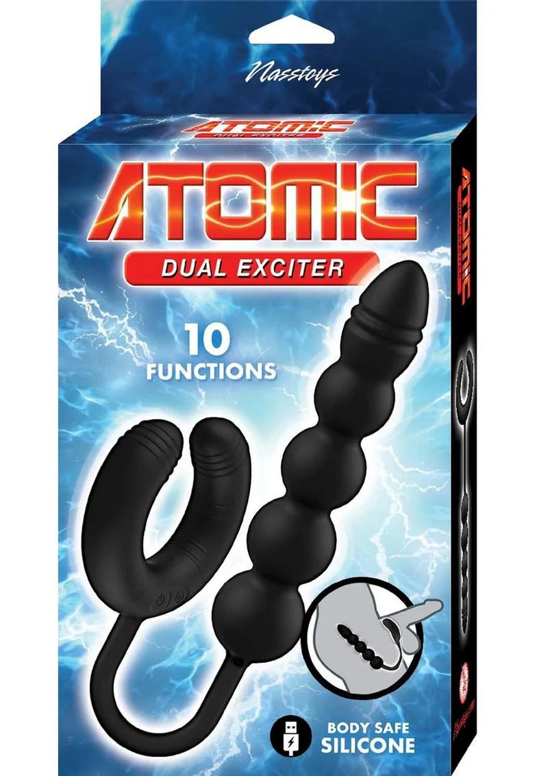 Atomic Dual Exciter Silicone Anal Stimulator - Image 4