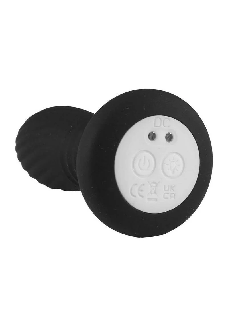 Atomic Thrusting Light Up Rechargeable Silicone Plug - Image 3