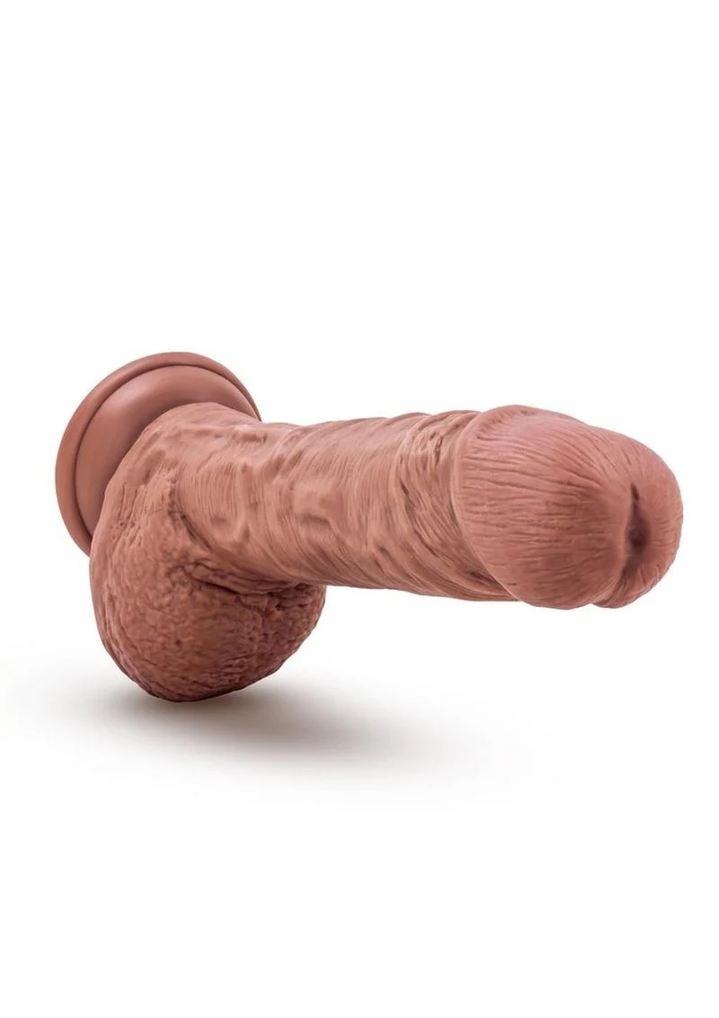 Au Naturel Big Billy Dual Density Dildo with Balls - Image 2