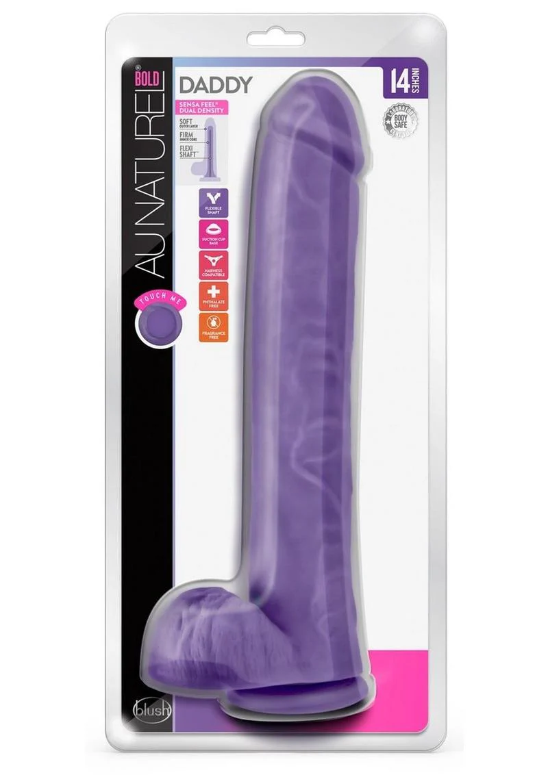 Au Naturel Bold Daddy Dual-Density Dildo with Suction Cup - Image 4