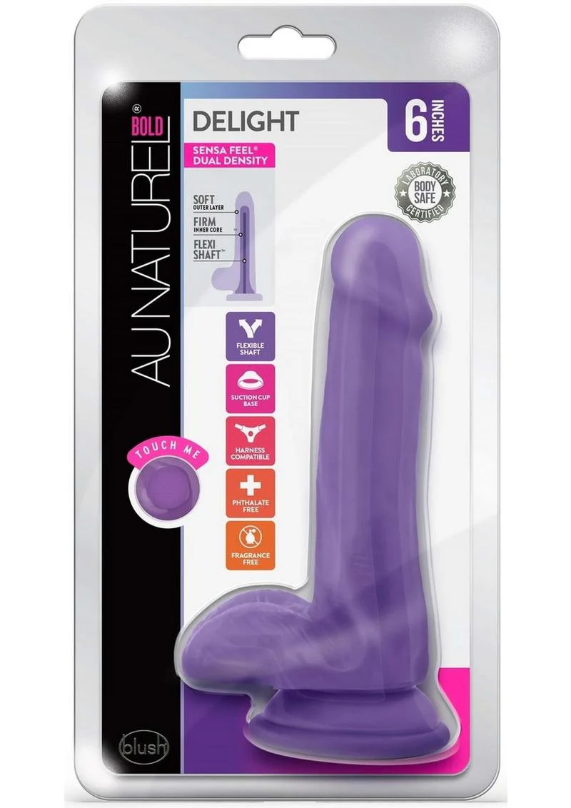Au Naturel Bold Delight Dildo With Suction Cup - Image 8