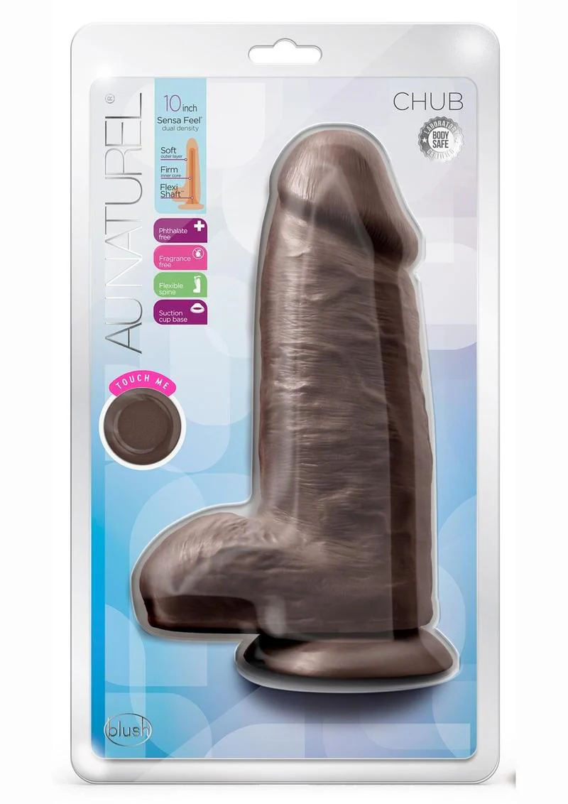 Au Naturel Chub Dildo with Suction Cup - Image 6