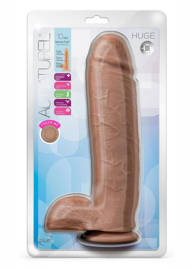 Au Naturel Huge Realistic Dildo - Image 11