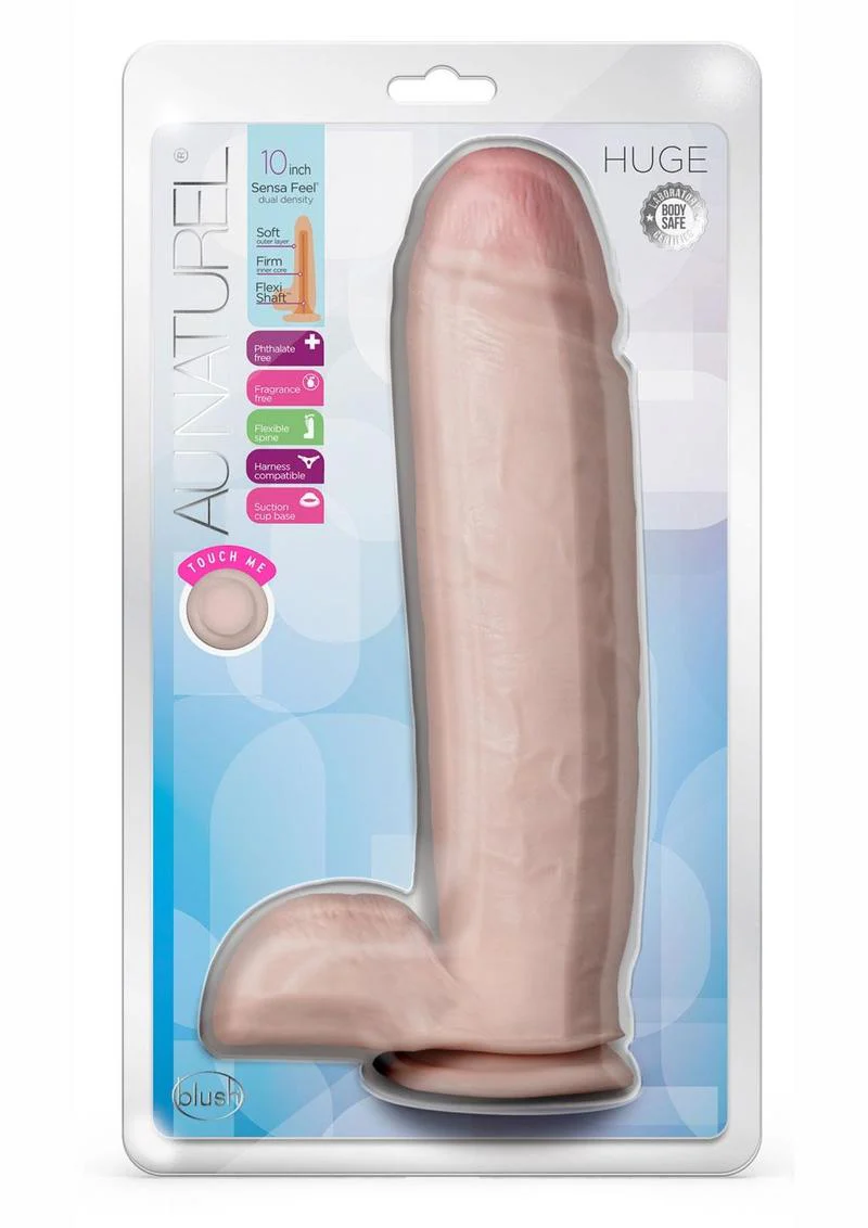 Au Naturel Huge Realistic Dildo - Image 12
