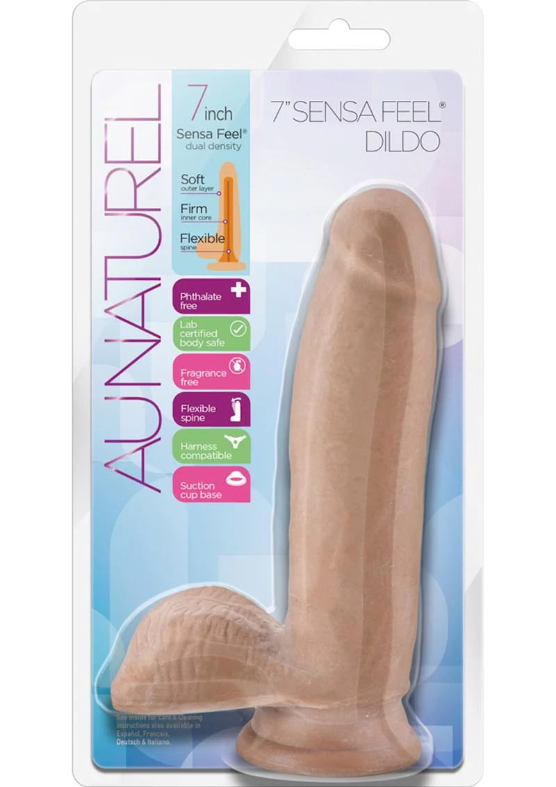 Au Naturel Sensa Feel Dildo with Suction Cup - Image 13