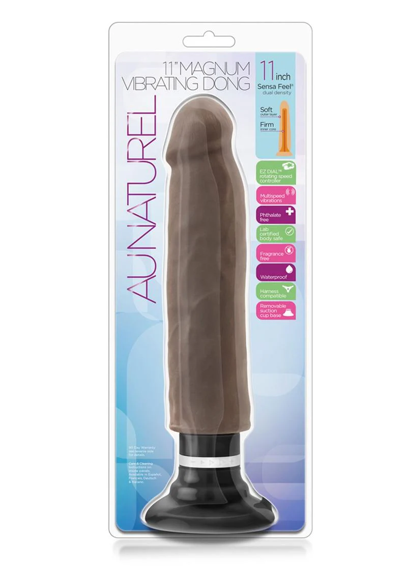 Au Naturel Sensa Feel Magnum Vibrating Dildo - Image 5