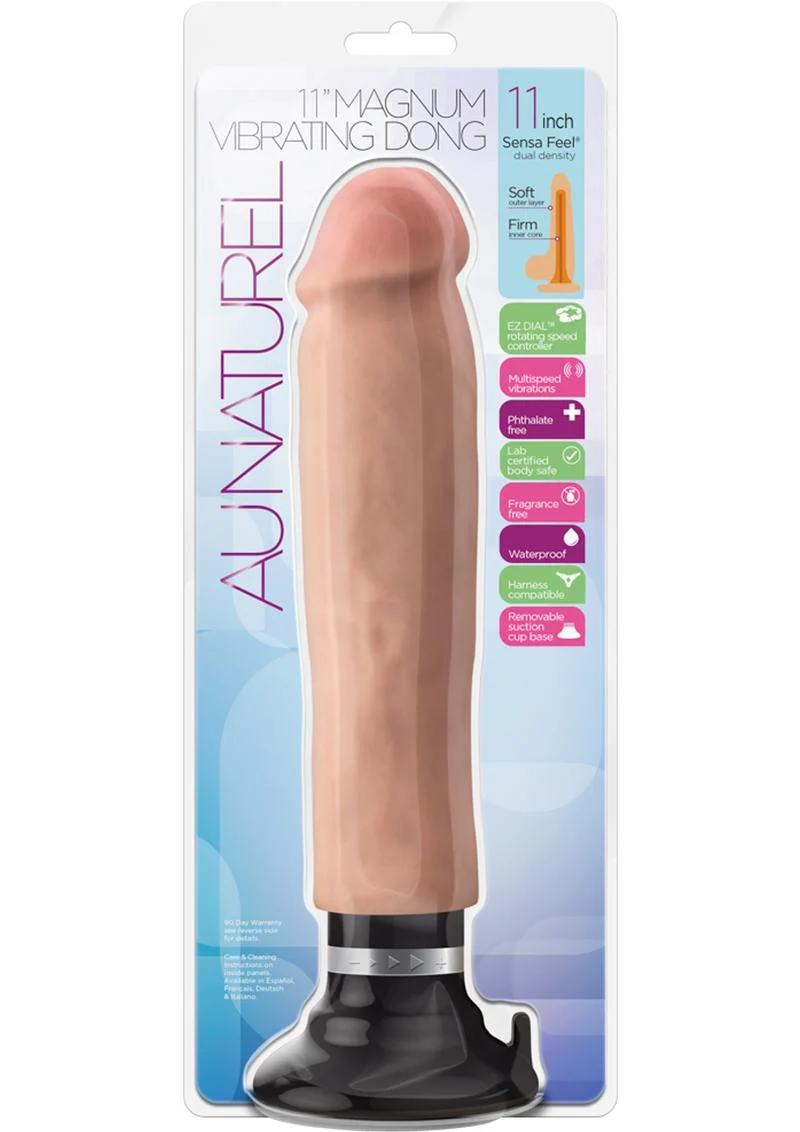 Au Naturel Sensa Feel Magnum Vibrating Dildo - Image 6