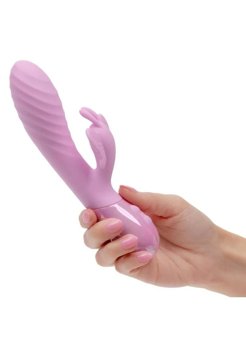 Aura Dual Flutter Silicone Rabbit Vibrator - Image 3