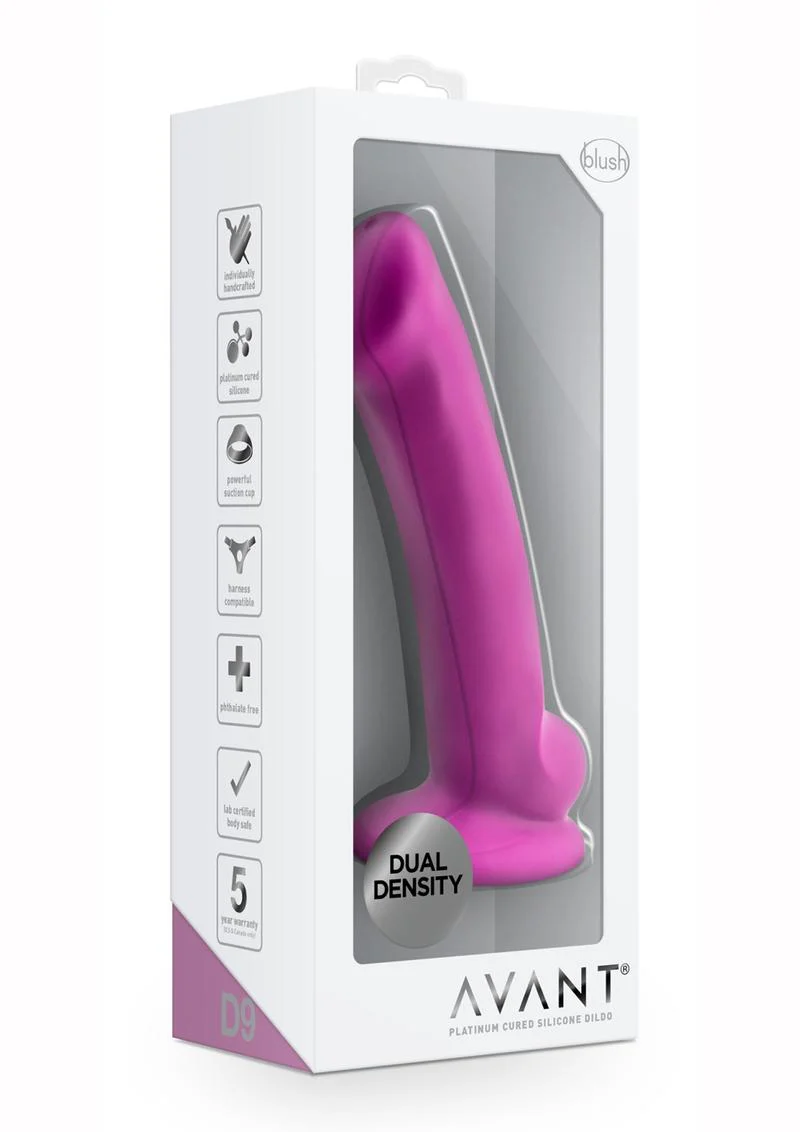 Avant D9 Ergo Mini Silicone Dildo - Image 4