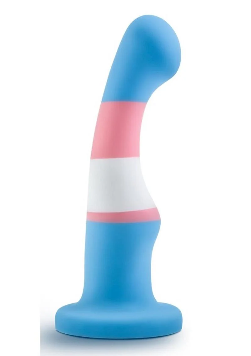 Avant Pride P2 True Blue Silicone Dildo - Image 3