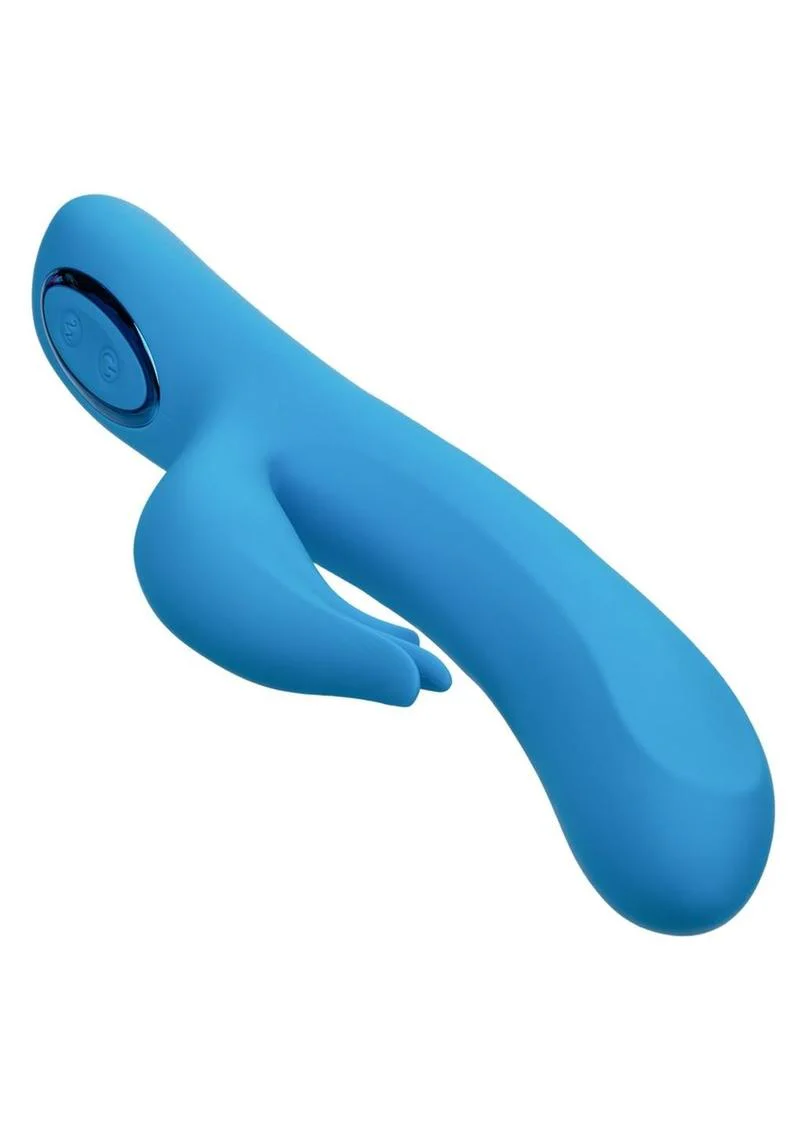 Azure Collection Flutter G Rechargeable Dual Motor Vibrator - Image 2