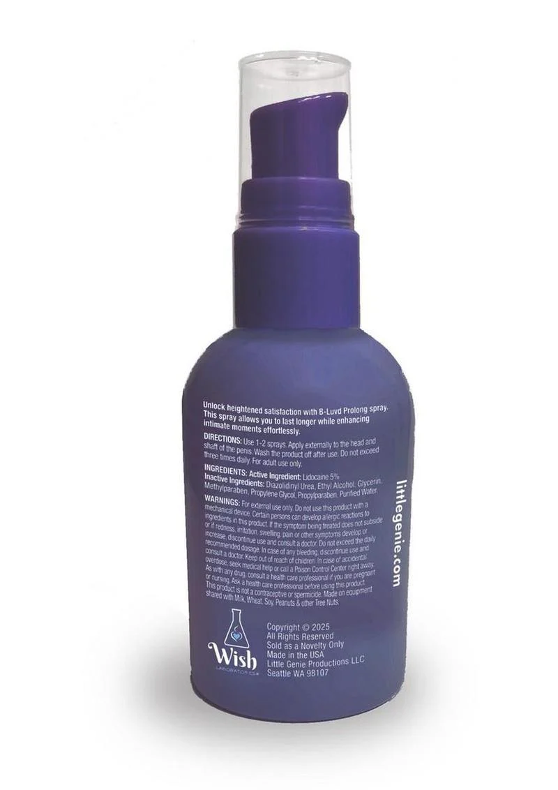 B-LUVD Prolong Spray - Image 2