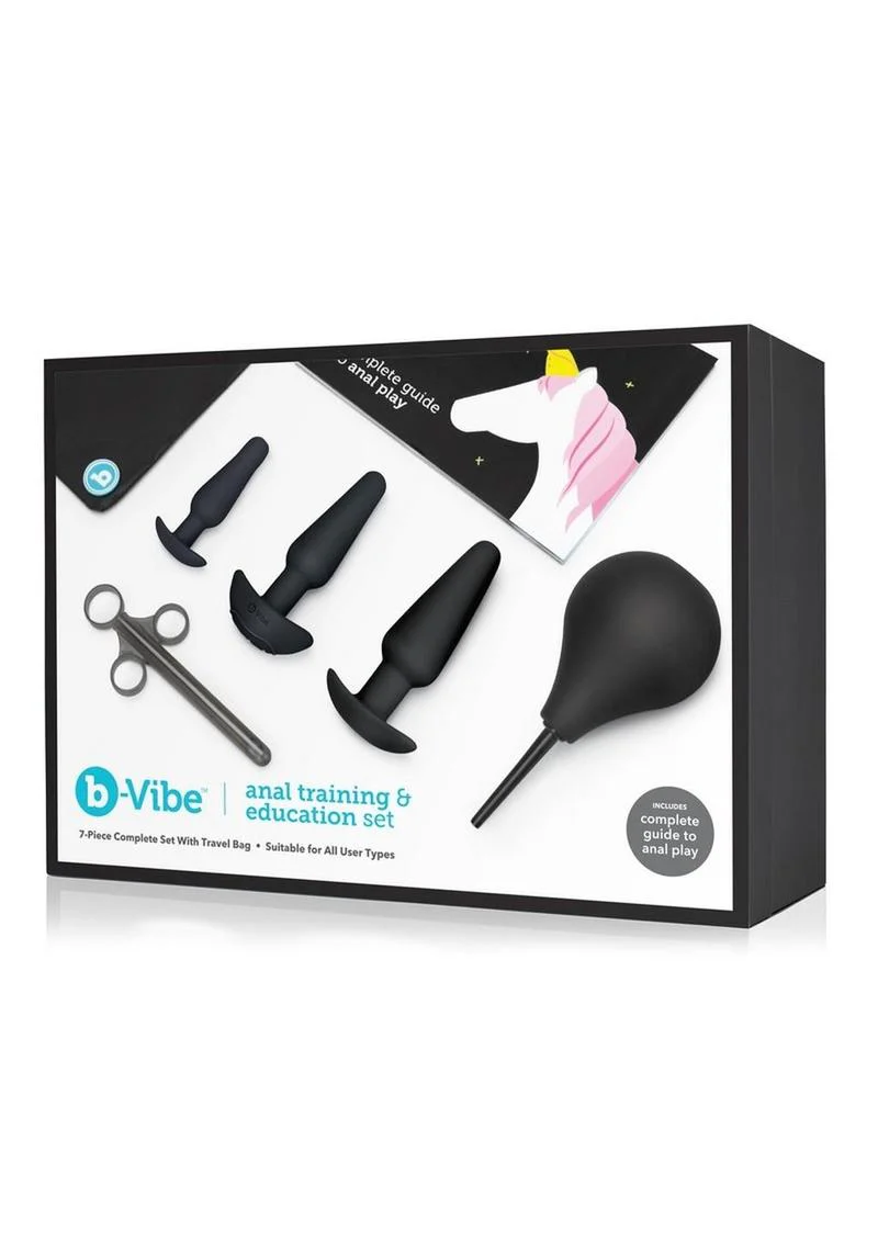 B-Vibe Anal Education Set Rechargeable Anal Play - Image 6