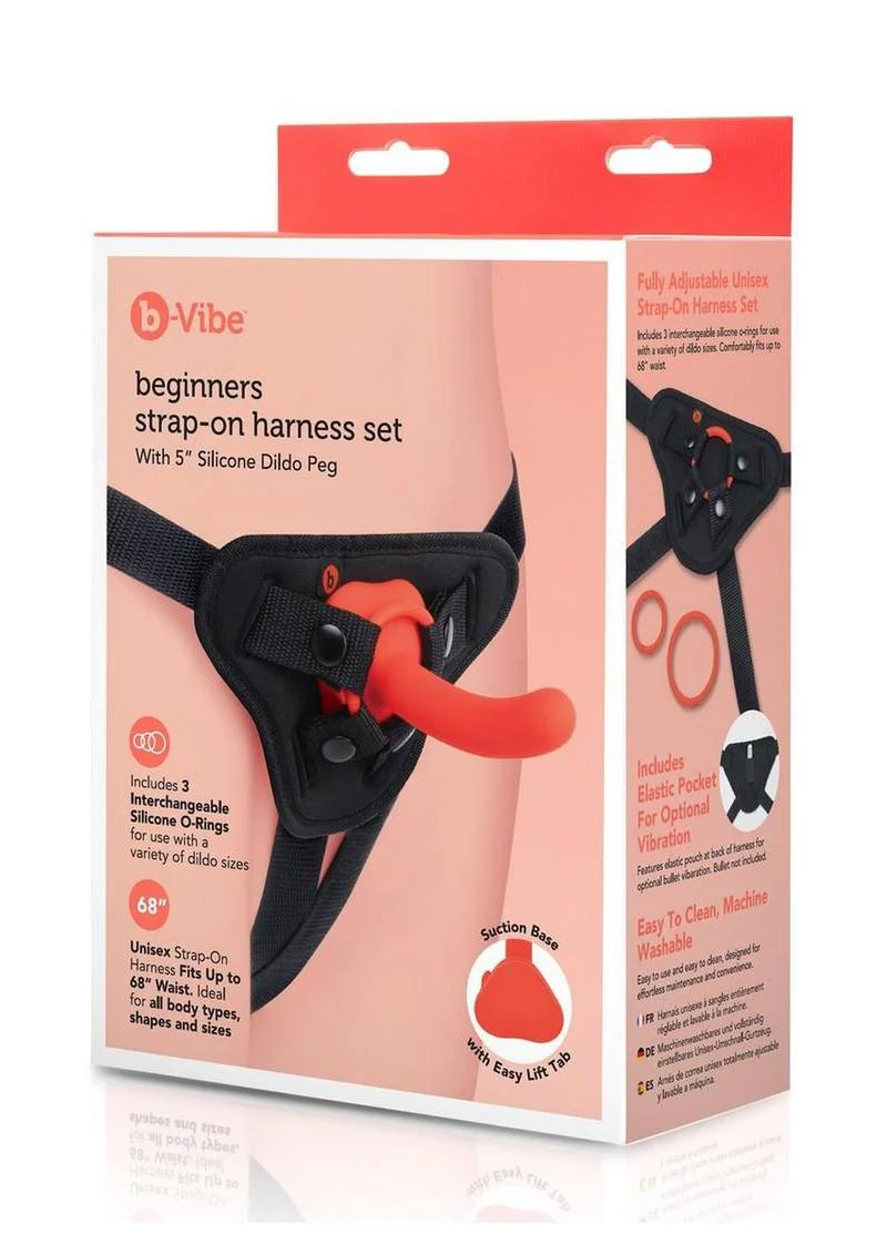 b-Vibe Beginner’s Strap-On Harness Set - Image 4
