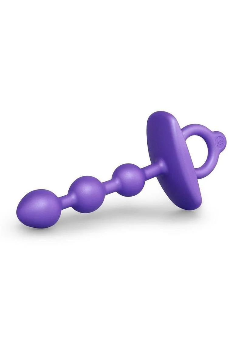 B-Vibe Butties Zip Silicone Anal Beads - Image 2