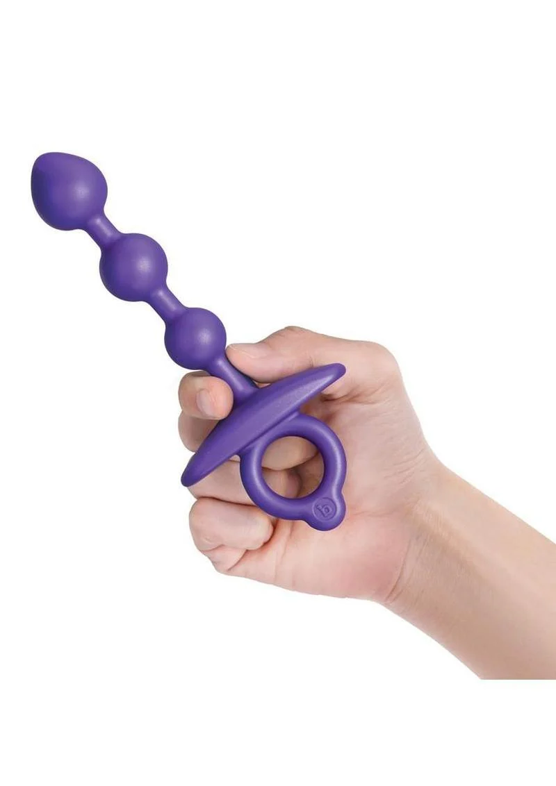 B-Vibe Butties Zip Silicone Anal Beads - Image 3