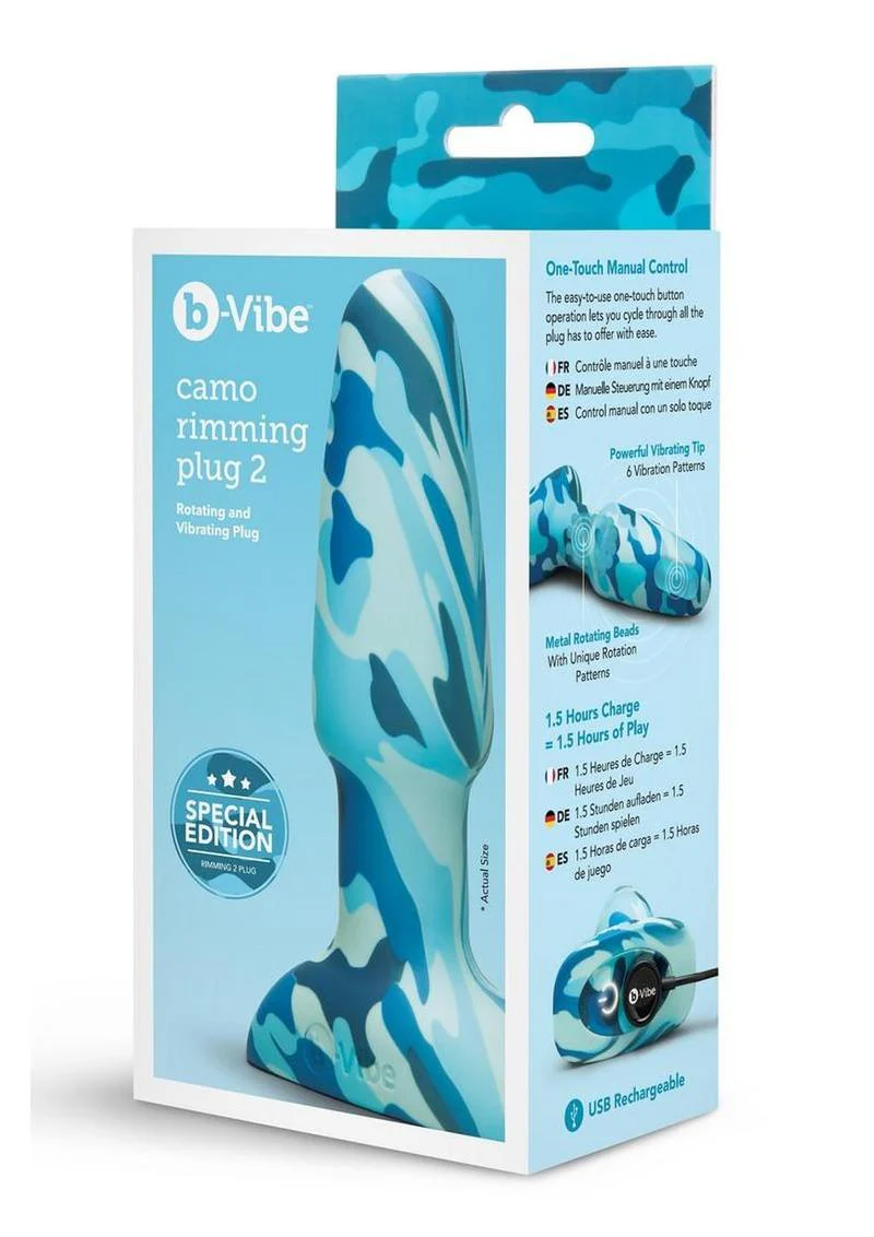 b-Vibe Camo Rimming Plug 2 - Image 4