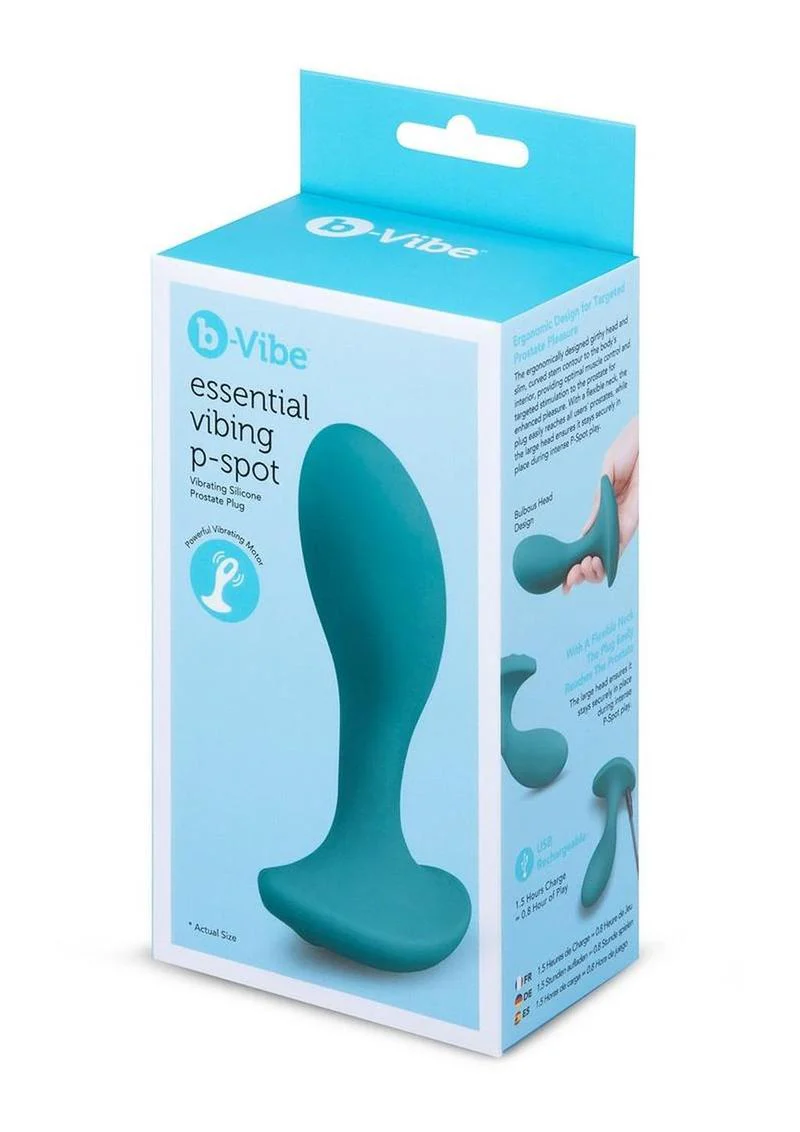 b-Vibe Essential Vibing P-Spot Plug - Image 4