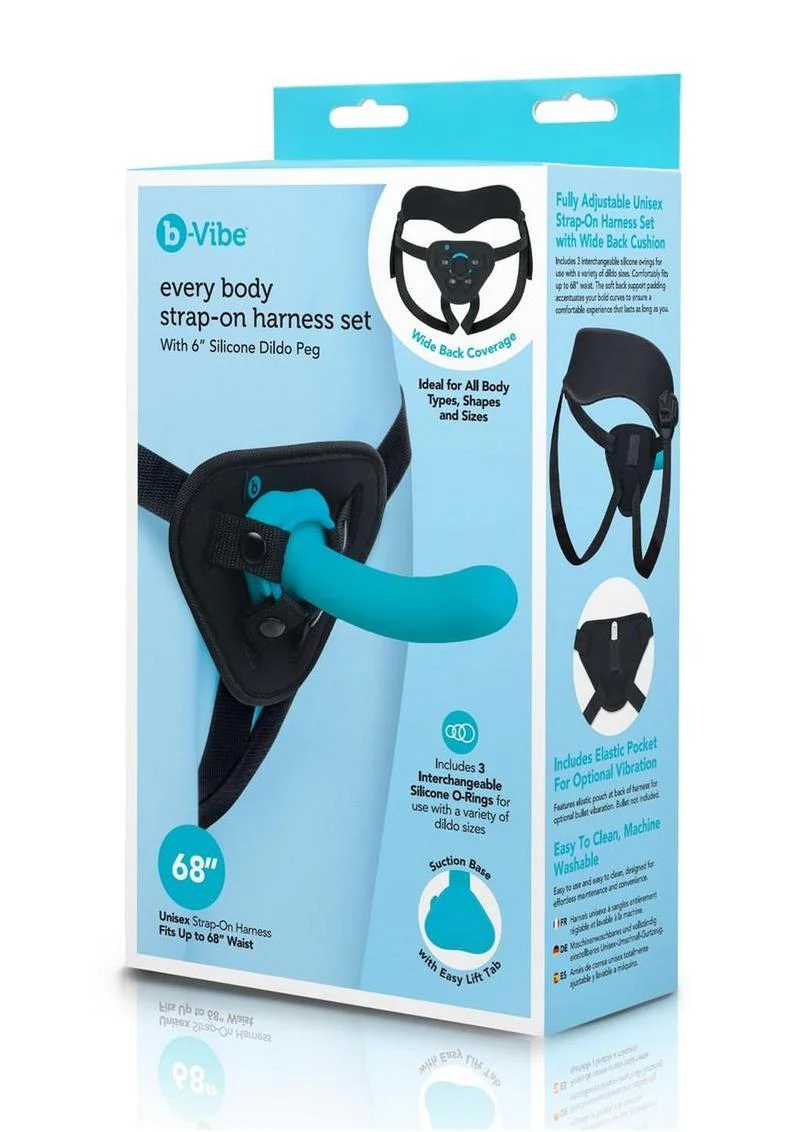 b-Vibe Every Body Strap-On Harness Set - Image 4