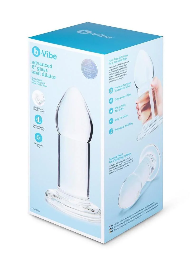 b-Vibe Glass Anal Dilator - Image 4