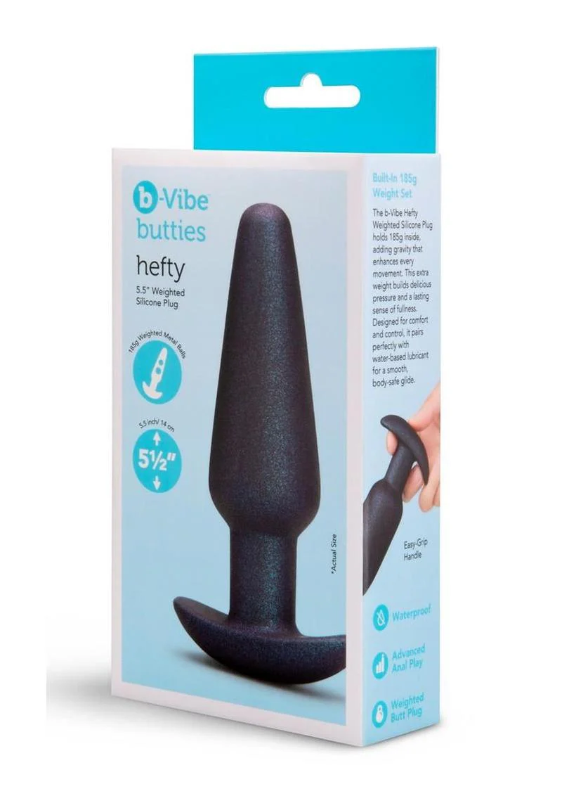 b-Vibe Hefty Weighted Plug - Image 4