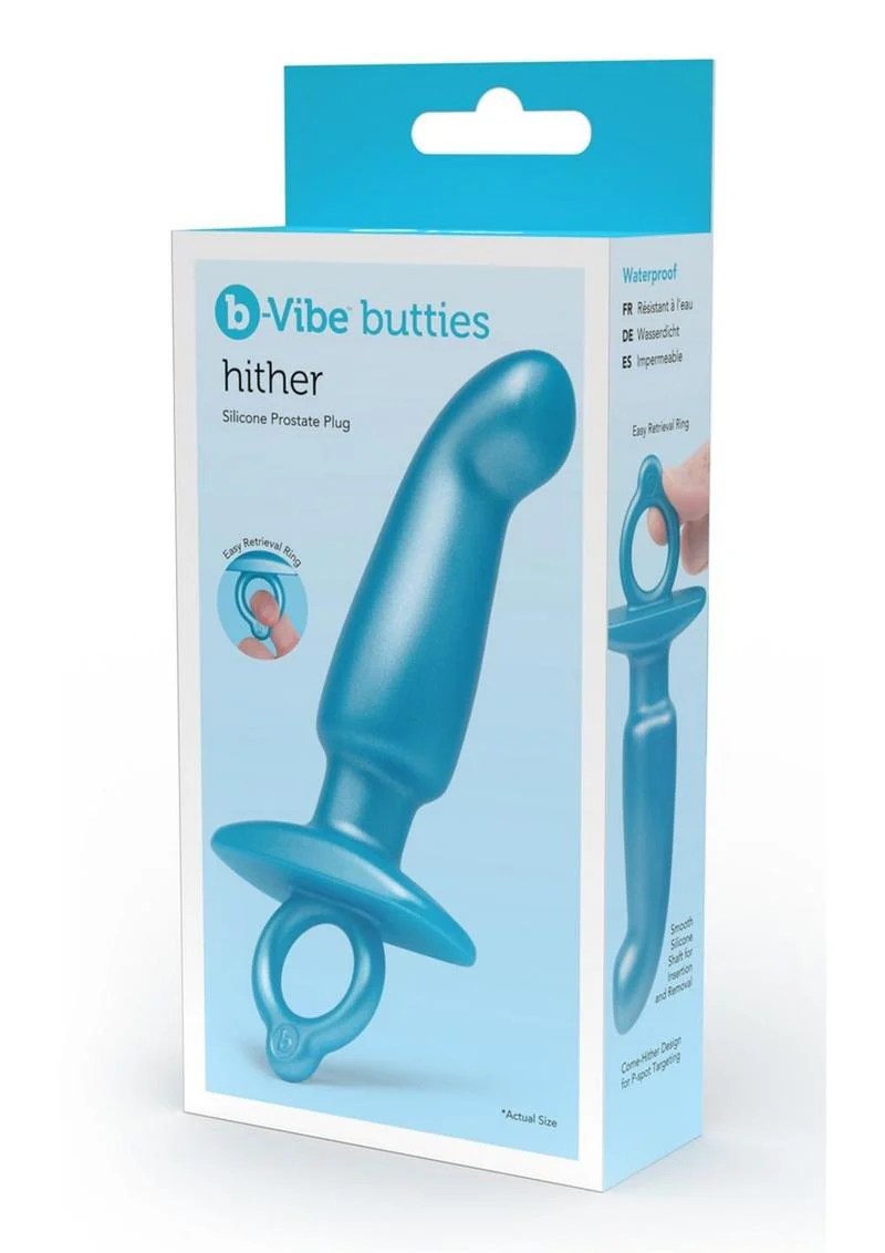 b-Vibe Hither Silicone Prostate Plug - Image 4
