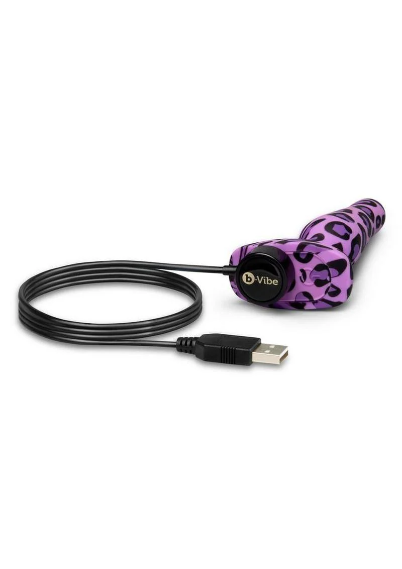 b-Vibe Leopard Novice Anal Plug - Image 3
