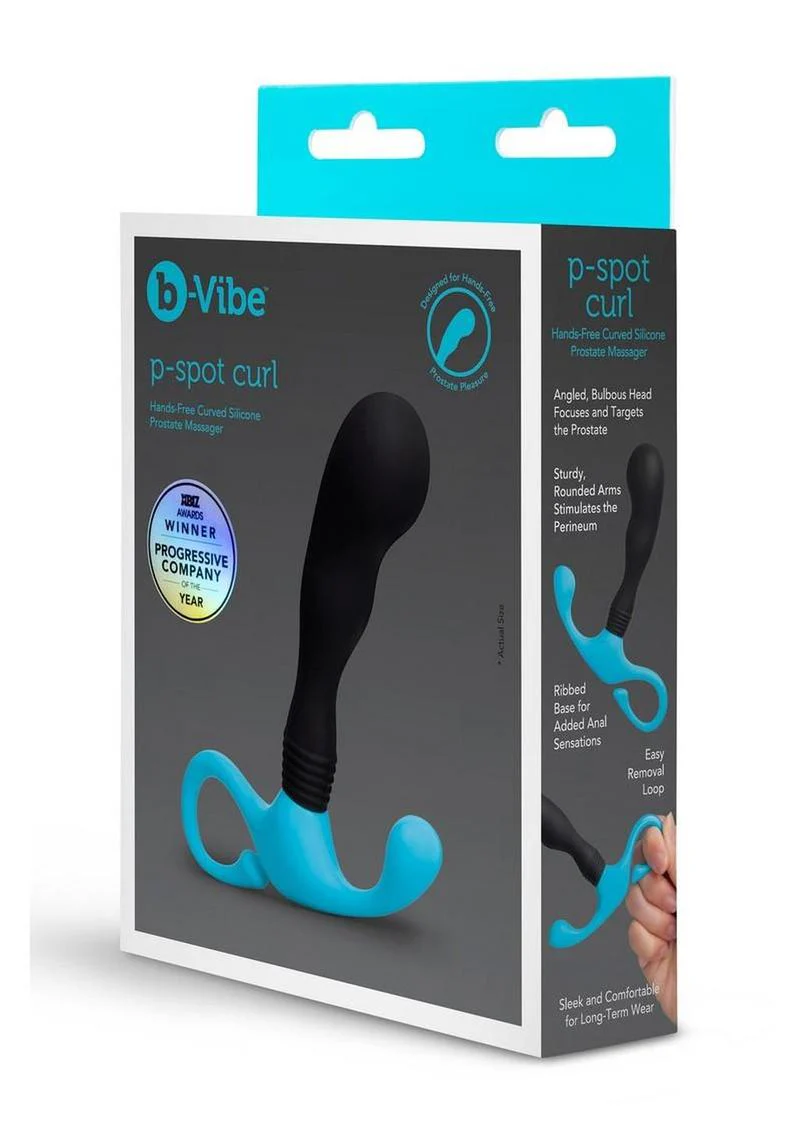 B-Vibe P-Spot Curl Prostate Massager - Image 4