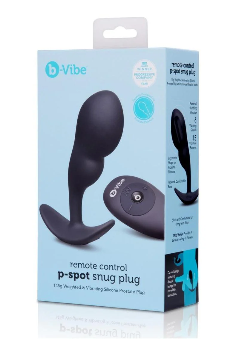 b-Vibe Remote Control P Spot Snug Prostate Plug - Image 4