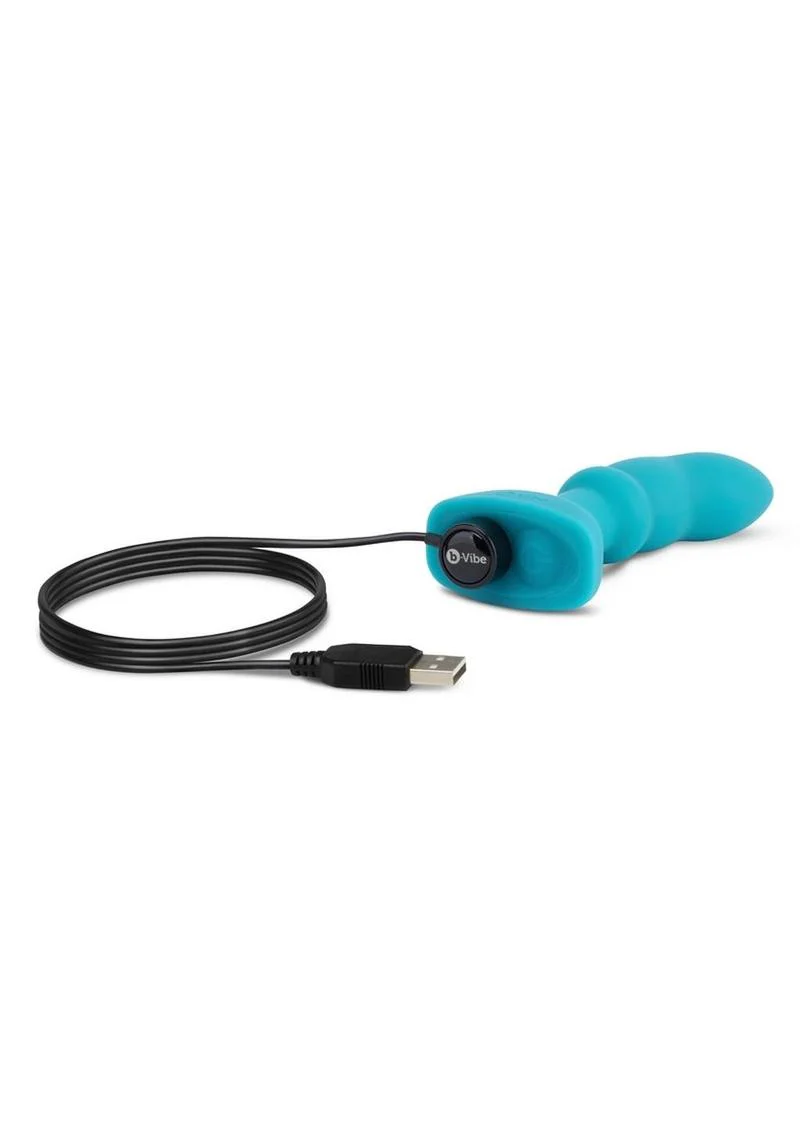 b-Vibe Remote Control Rimming P-Spot Plug Rechargeable Silicone - Image 2