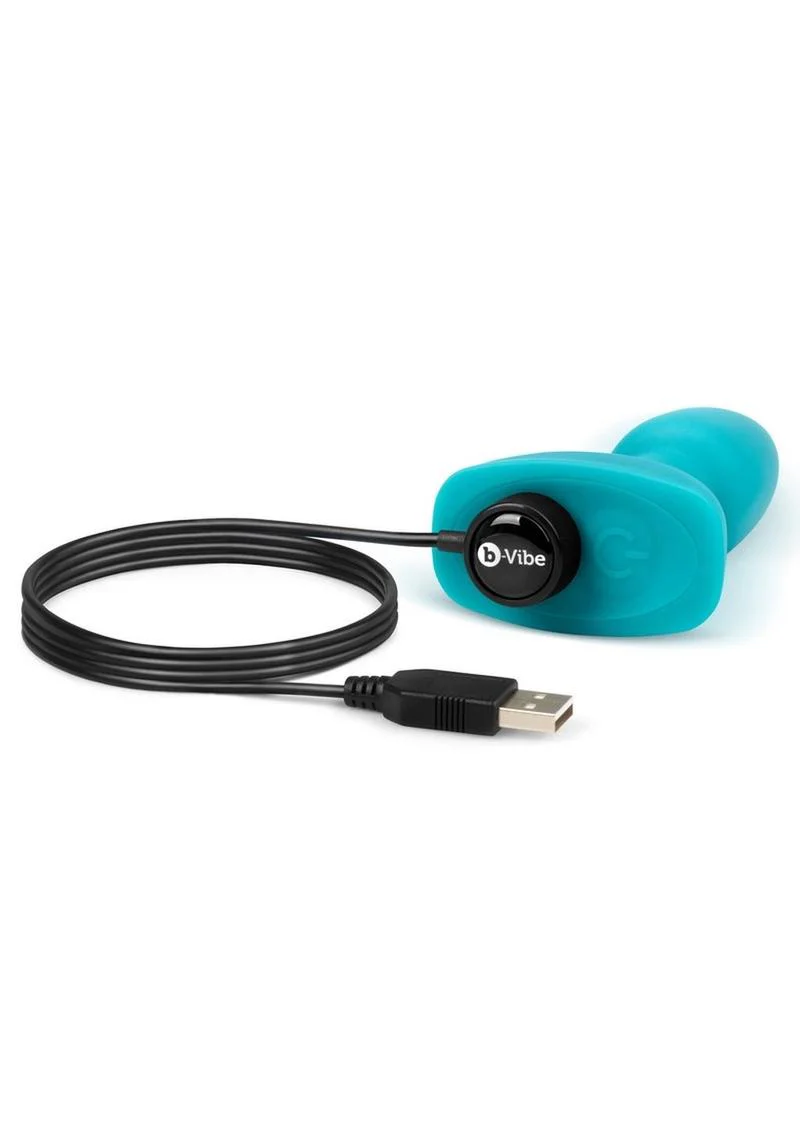 b-Vibe Rimming Petite Rechargeable Silicone Anal Plug - Image 2