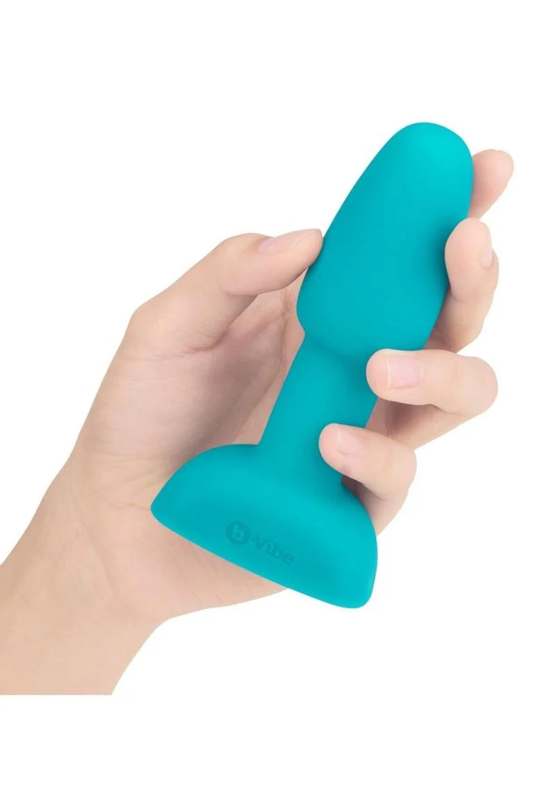 b-Vibe Rimming Petite Rechargeable Silicone Anal Plug - Image 3