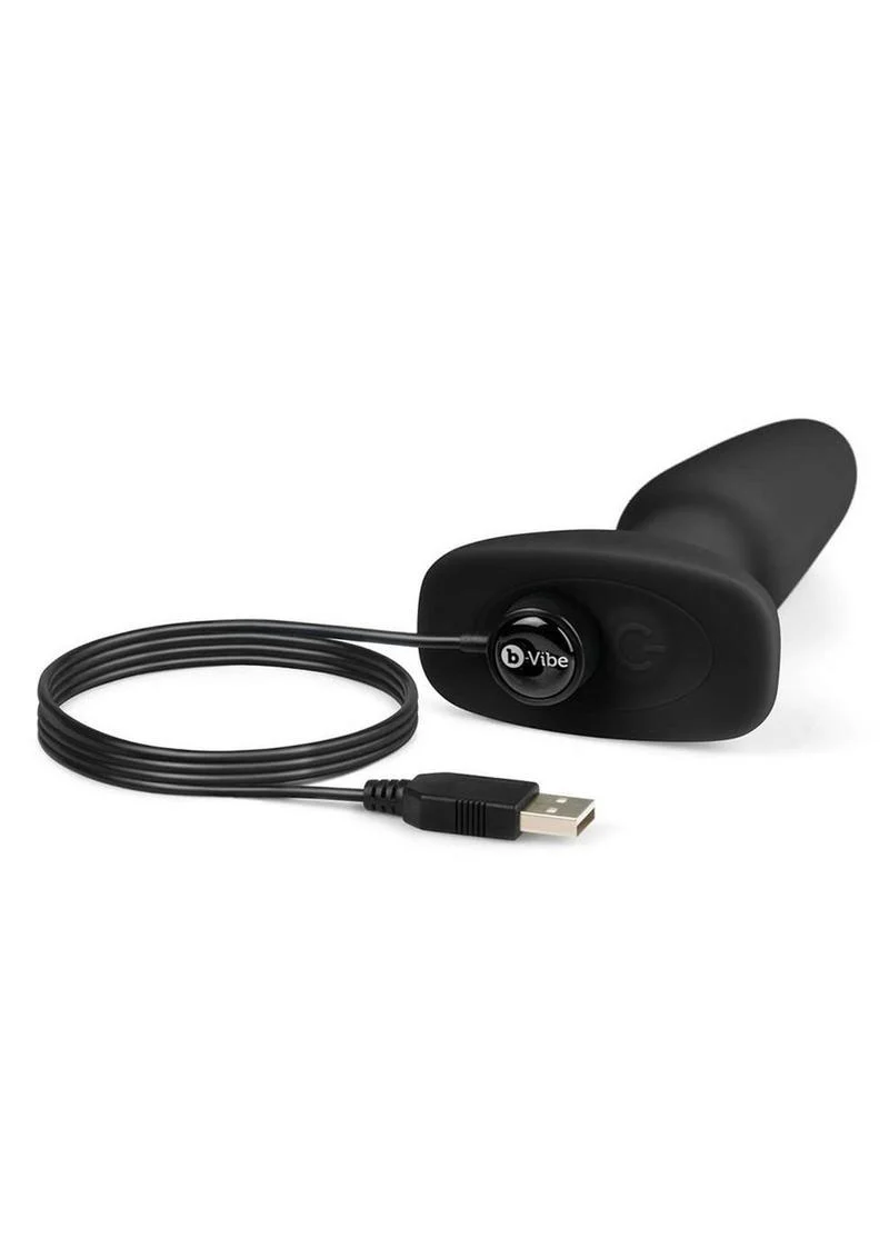 b-Vibe Rimming Petite Rechargeable Silicone Anal Plug - Image 8