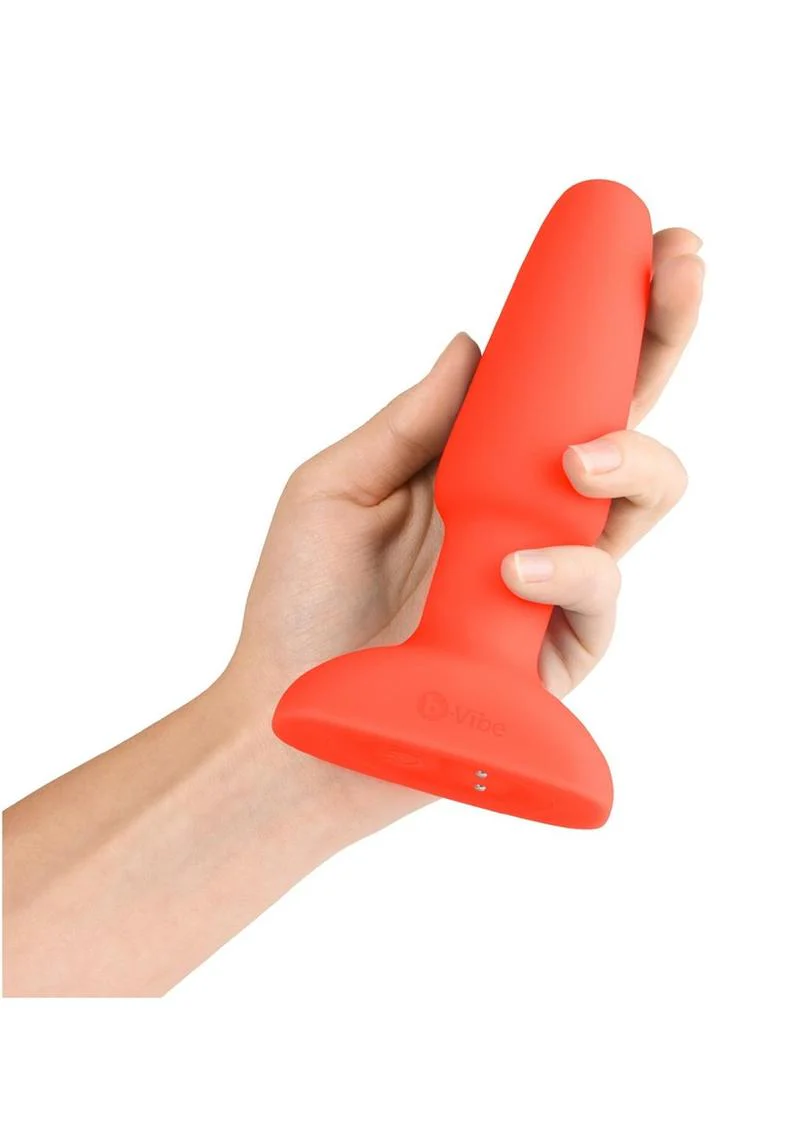 b-Vibe Rimming Plug Rechargeable Silicone Anal Plug - Image 2