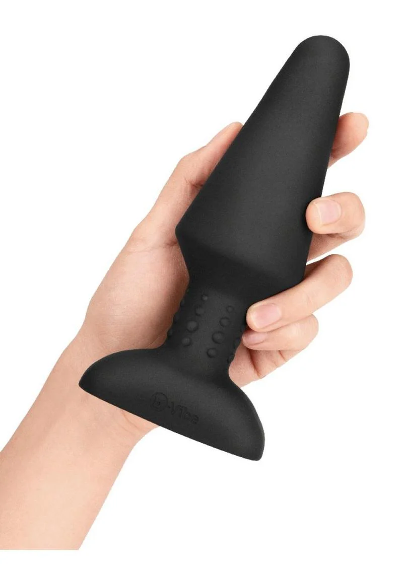 b Vibe Rimming Silicone Anal Plug With Remote Control - Image 3