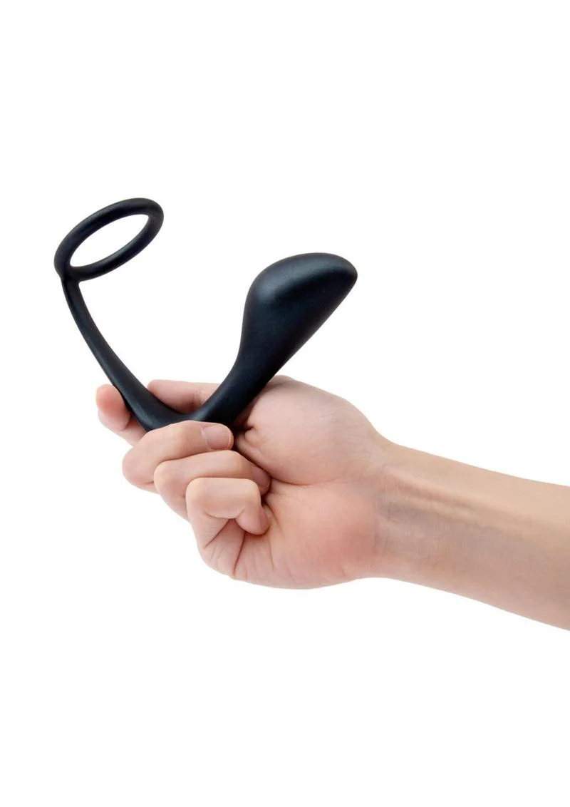 b-Vibe Ringer Silicone Cock Ring And Prostate Plug - Image 3