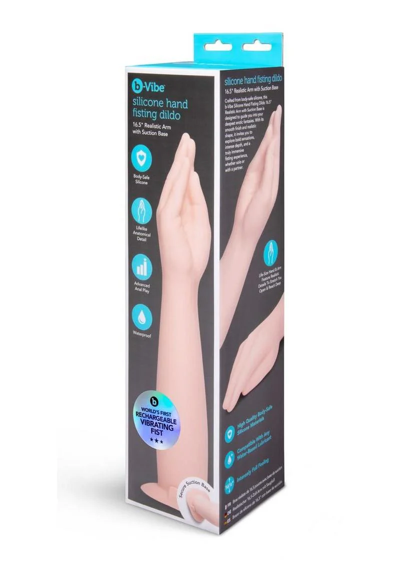 B-Vibe Silicone Hand Fisting Dildo - Image 4