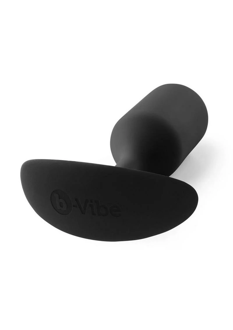 b Vibe Snug Plug 3 Weighted Silicone Anal Plug - Image 11