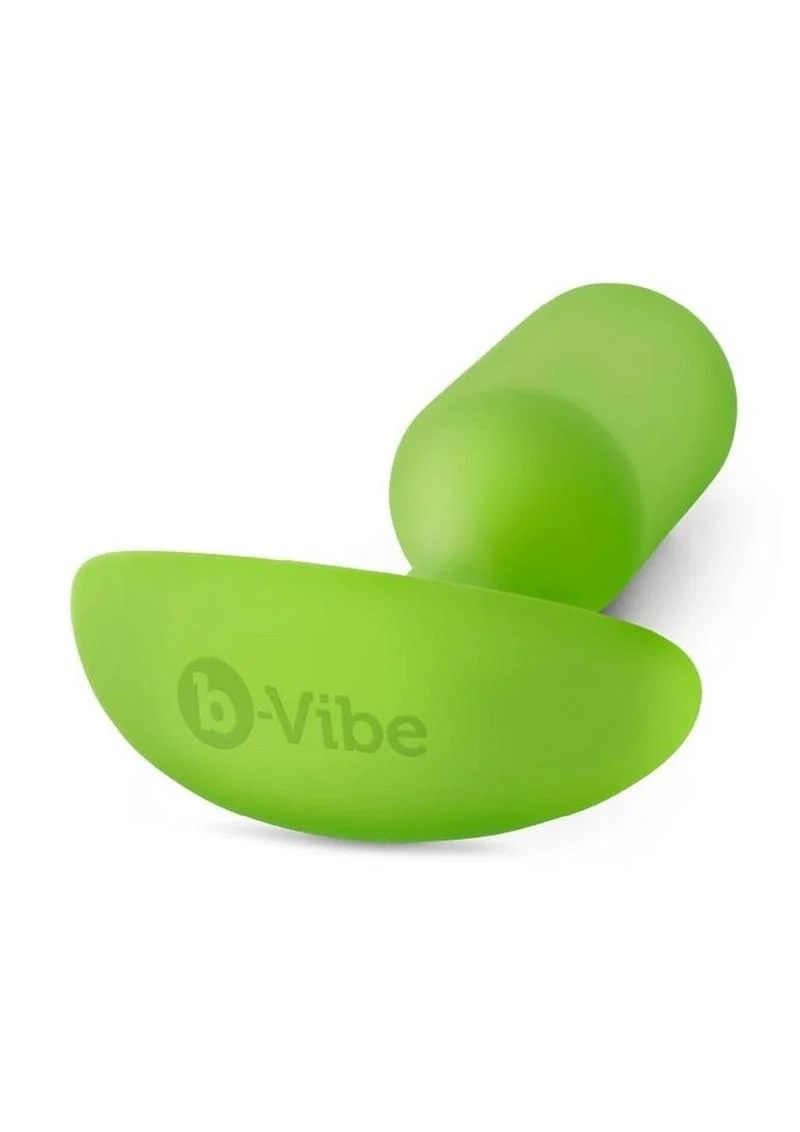 b Vibe Snug Plug 3 Weighted Silicone Anal Plug - Image 8