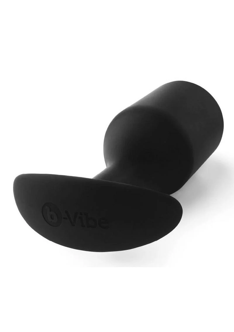 b Vibe Snug Plug 6 Weighted Silicone Anal Plug - Image 2